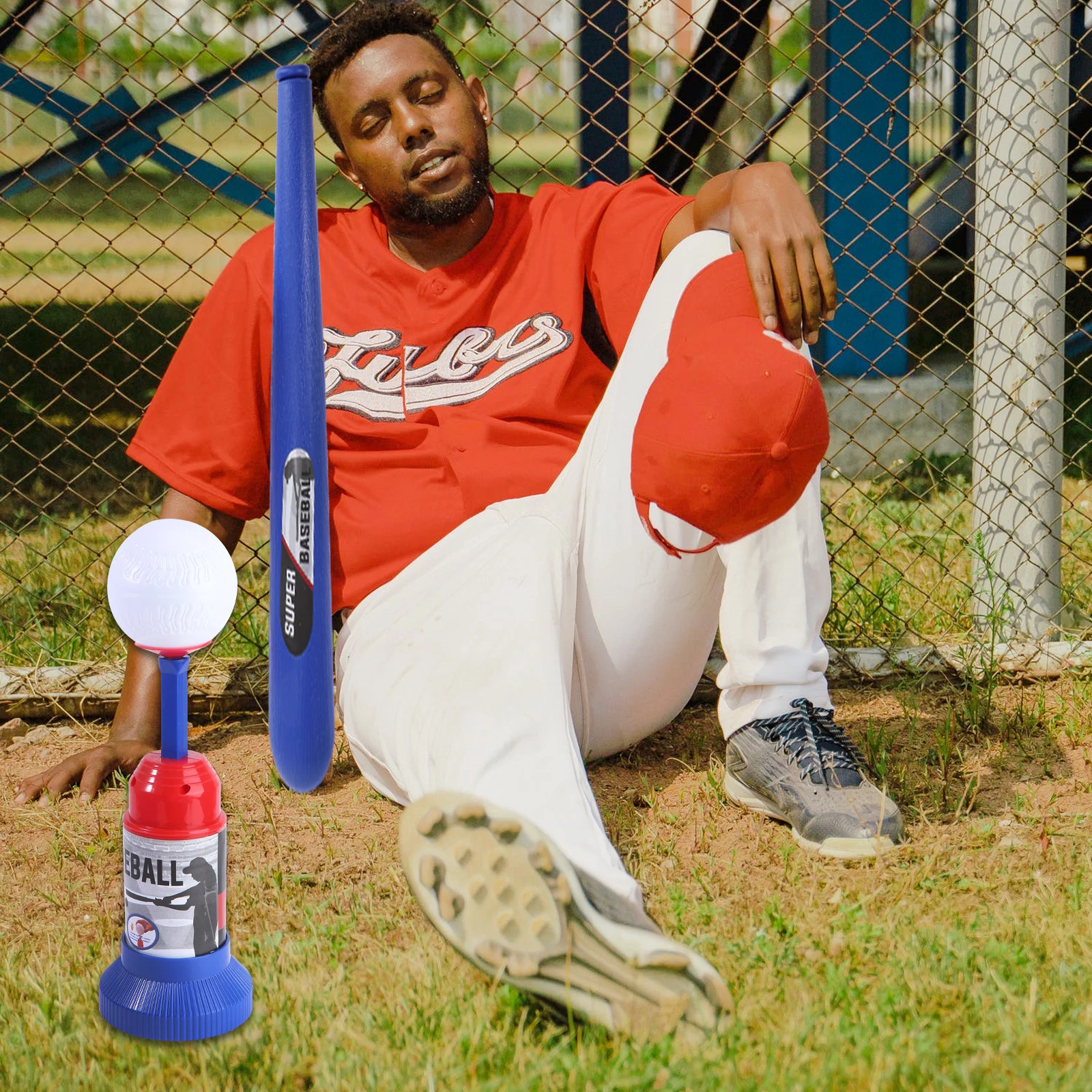 

Serving Baseball Bat Set Practice Toy Toys for Kids Trainer Pitching Machine Automatic