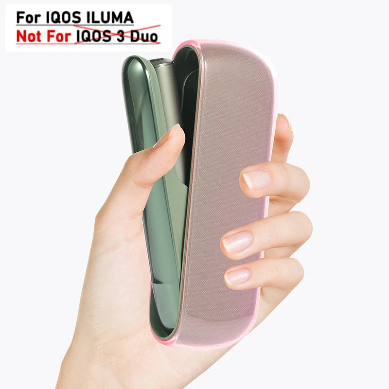 Soft Clear TPU Case for IQOS ILUMA 4 Cases Cover Shell Holder Pouch Storage Bag Protection Replaceable Accessories