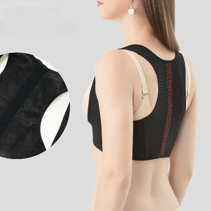 Supports and lifts the breasts to prevent sagging, shaping and lifting the bust, correcting hunchback, and shaping the back