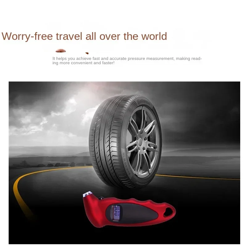 Tire Pressure Gauge Backlight High-precision Digital Tire Pressure Monitoring Car Tyre Air Pressure Gauge Meter LCD Display