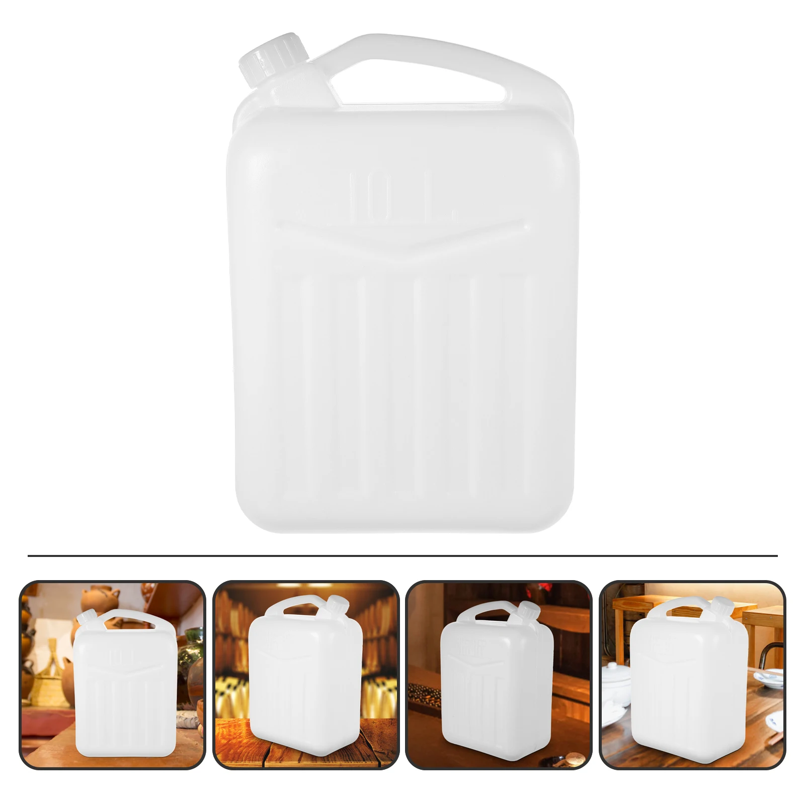 

10L Durable Water Storage Tank 20kg Plastic Jug Large Capacity Camping Hiking Travel BBQ Outdoor Food Grade Safe Material Water