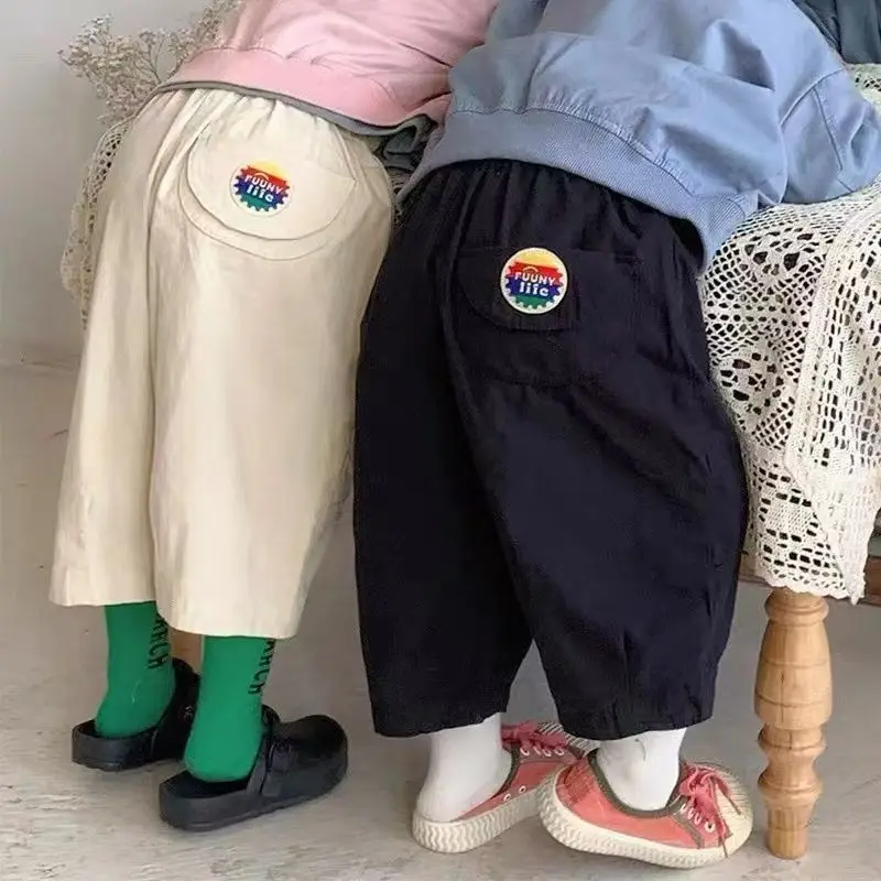 2026 Kids Fashion Premium Spring & Summer Limited Edition Boys & Girls Cotton Nine-Inch Pants