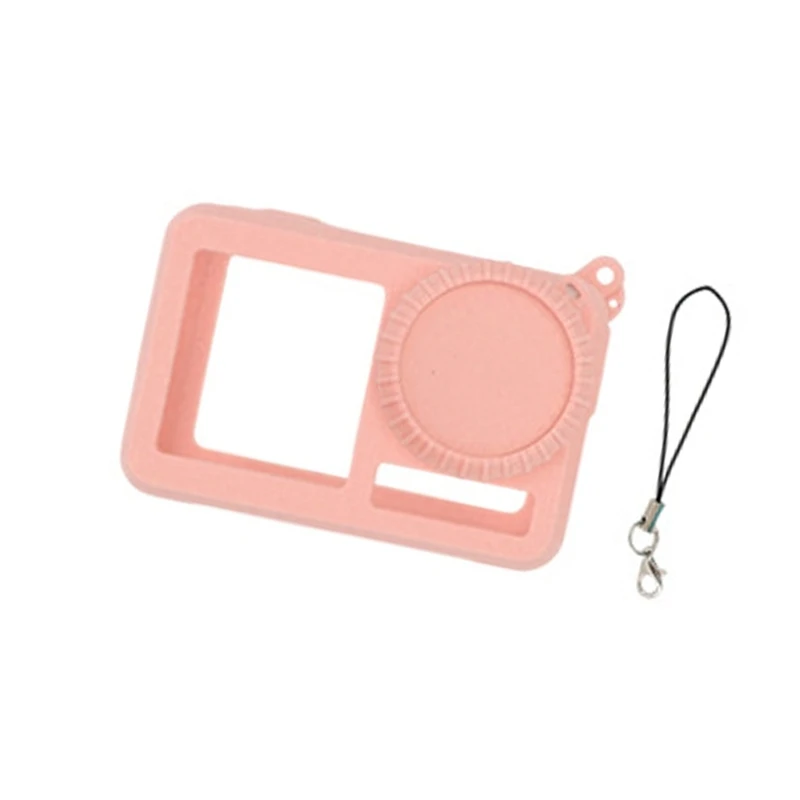  Silicone Camera Cover for Action 5Pro with Lens Cap and Lanyard for Camera Storage in a Backpack Between Uses