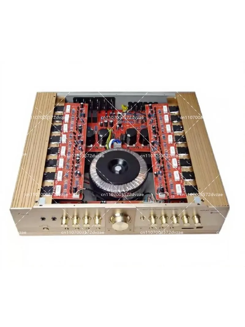6 Channel Home Theater AV Receiver Amplifier 5.1 Surround Sound Bluetooth USB Digital Coaxial Subwoofer