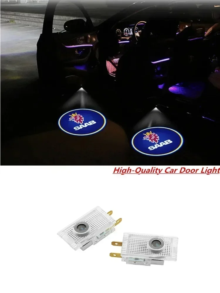 

Car Door Welcome Shadow Light For Saab 9-3 93 2003-2012 Saab 9-5 951998-2011 LED Projector Ghost Atmosphere Logo Decorative Lamp