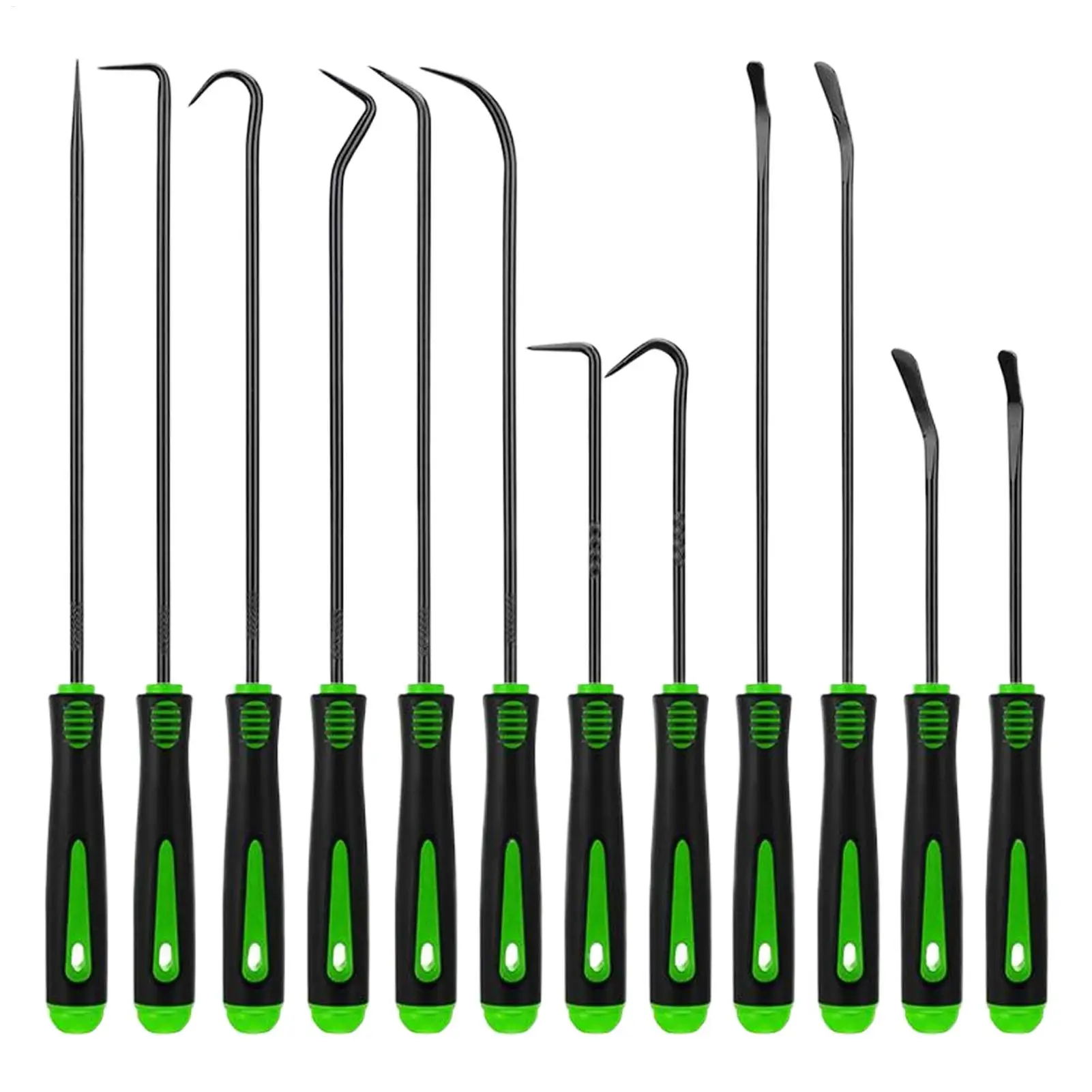 12pcs Auto Oil Seal Pick Tool Set car O-ring removal puller Hand Pick Set spring suction rings hook Set for auto rapair tool