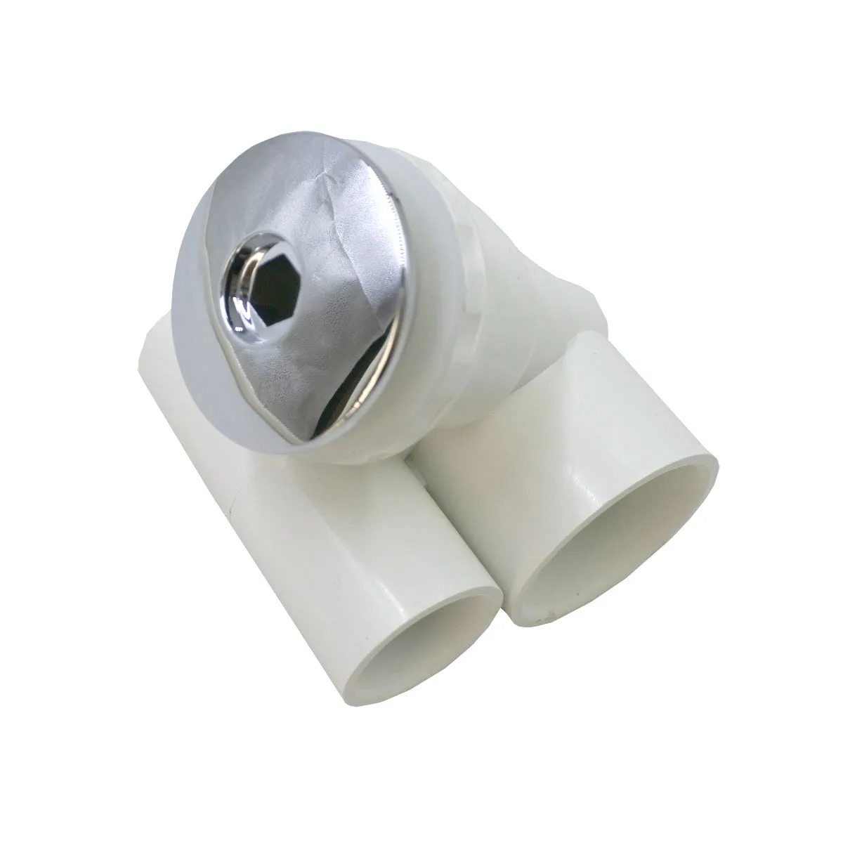 Massage bathtub nozzle,Straight Flat Nozzle,Chrome finish nozzle, PVC base,bathtub accessories