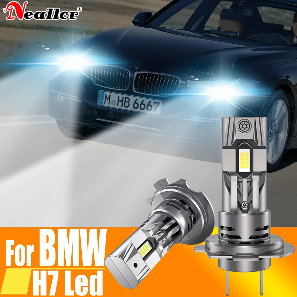 H7 Led Canbus Headlight Car Light Blub Moto Lamp 12v For BMW E46 E90 F10 E39 E87 E60 G30 E30 F11 E61 F31 X3 F25 E83 F30 X6 E71 3