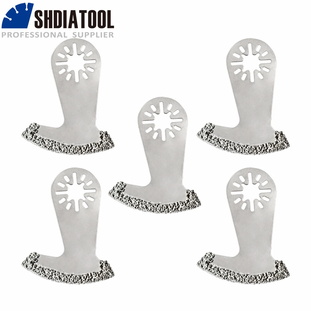 SHDIATOOL Diamond Oscillating Saw Blade Multi-Tool Renovator Sawblades For Cleaning Mortar Cement Grout Removal Universal Cutter