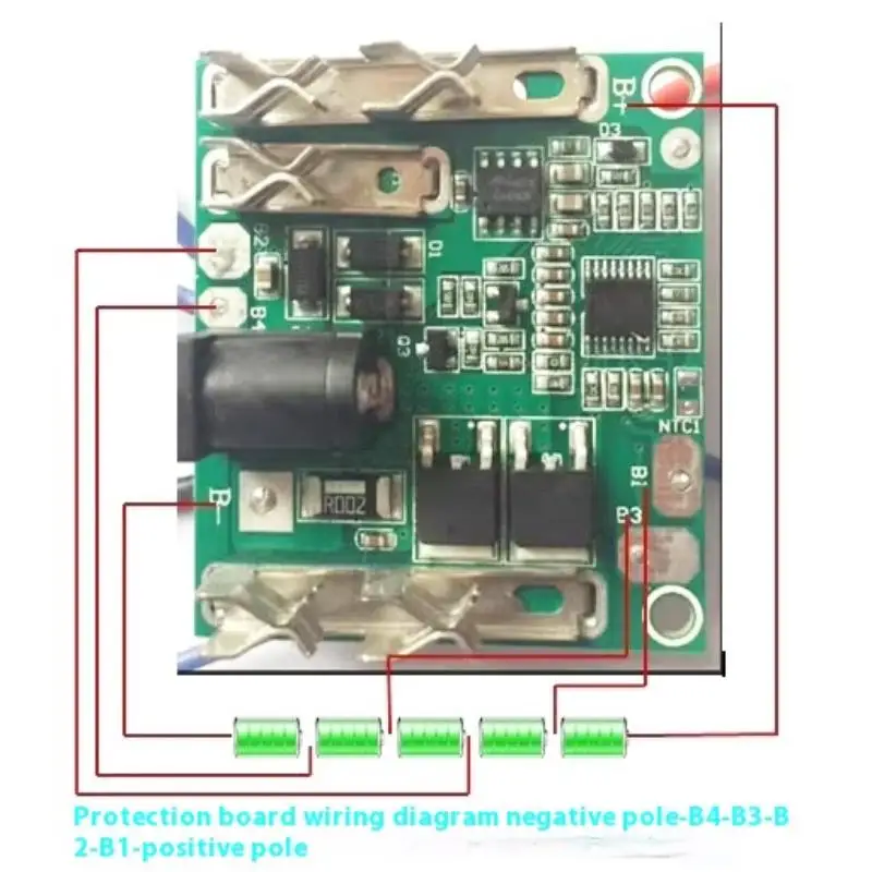 New 5S 18V Li-Battery Pack Protection Circuit Board BMS Module 21V Electric Tool Protection Board