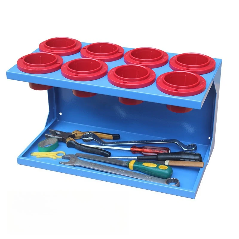 1Pc Hanging Style BT30 BT40 Tool Holder Frame Tool Rack Shelf Collecting Box for CNC Machine Parts Storage