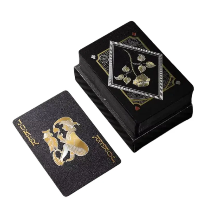 Mehrere Stile Farbige Spielkarten Kartenspiel Wasserfestes Poker-Set Magische Karten Paket Brettspiel Geschenk Sammlung
