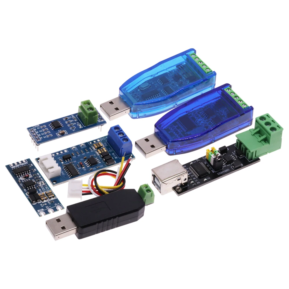 TTL Turn To RS485 Module Hardware Automatic Flow Control Module Serial UART Level Mutual Conversion Power Supply Module 3.3V 5V