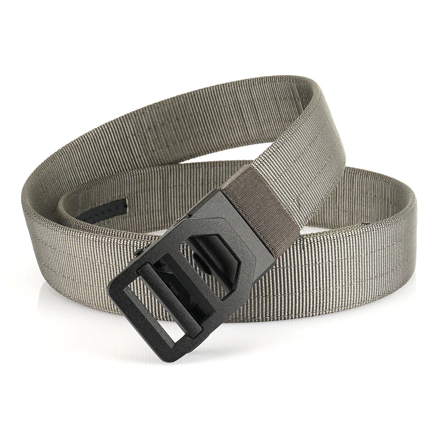 New 3.8 Simple Automatic Buckle Lightweight Breathable Nylon Belt for Men Practical Durable Canvas Strap Can Hang Gun