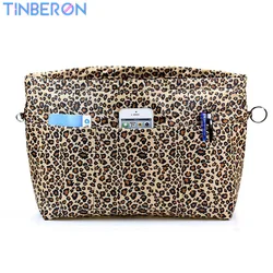 Tinberon Vrouwen Tas Liner Dubbele Verdikte Oxford Doek Cosmetische Bag Insert Handtas Liner Organizer Vrouwen Opbergtas Tidy Reizen