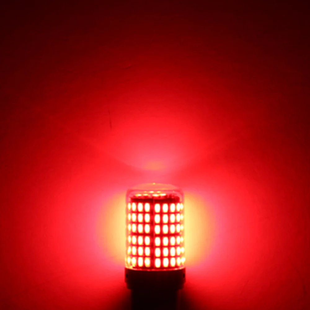 2PCS 1156 BA15S P21W BAU15S PY21W 7440 W21W P21/5W 1157 BAY15D 7443 3157 Led-lampen 144smd CanBus Lampe Reverse Blinker Licht