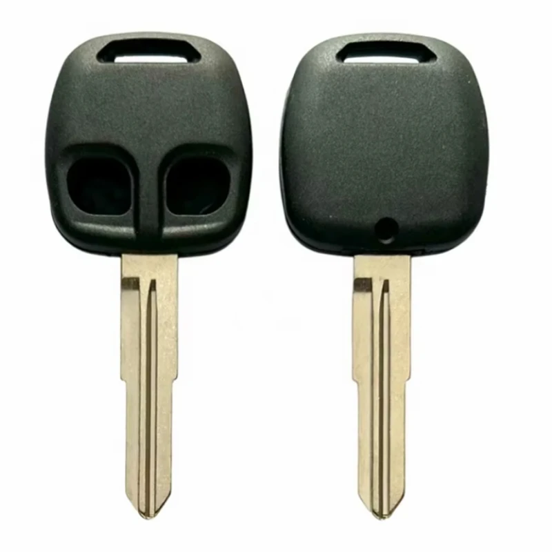 

XIEAILI OEM 10Pcs Replacement Key Case 2Button Remote Key Shell For Mitsubishi V73 Right Blade