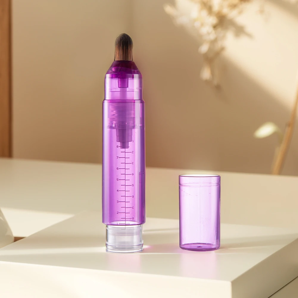 액체 도포 마사지 빗 휴대용 루트 콤 어플리케이터 병 미니 병 어플리케이터 브러시 헤어 성장 세럼 오일 도포용