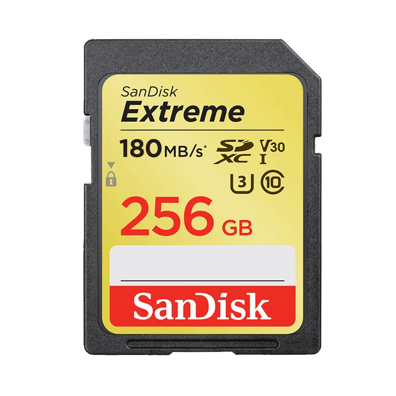 SanDisk Extreme Pro/Ultra SD Card Memory Card 32GB SD Card SDHC 256GB 128GB 64GB Flash Card SD U1/U3 Memory SDXC For HD Camera