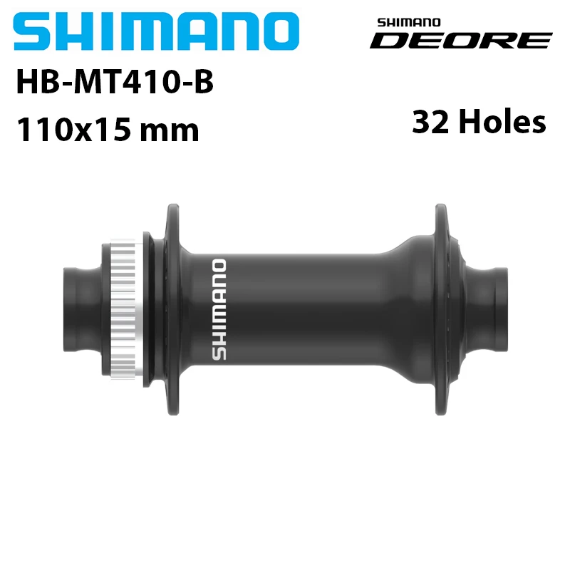 SHIMANO DEORE MT410 Rear FREEHUB 12Speed FH-MT410-B 148x12MM MICRO SPLINE CENTER LOCK Disc Brake Front Hub 110x15MM E-THRU Axle