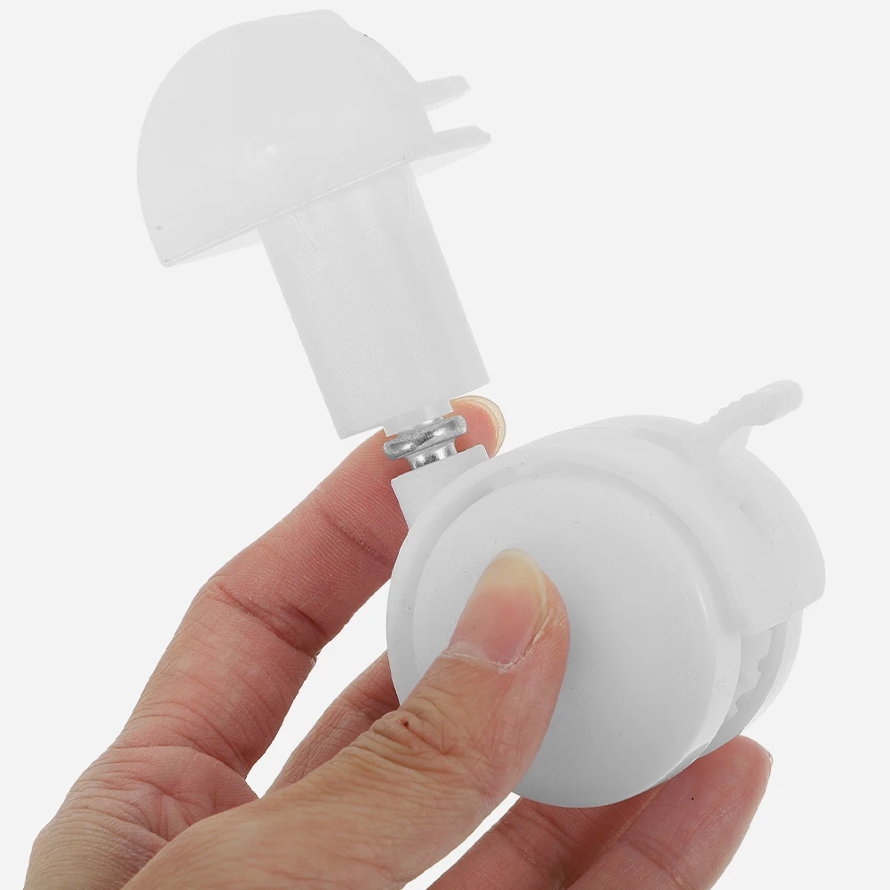 

8Pcs Cat Cage Wheels Heavy Duty Casters Easy Assembly Replacement Pet Crate Casters Flexible Rotation for Large Cat Kennel Wire