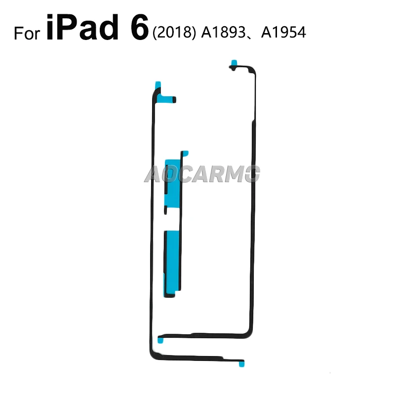 Aocarmo Front LCD Screen Adhesive Sticker Glue Tape Repair For Apple iPad 2 3 4 5 6 9 iPad4 iPad6 A1395 A1416 A1458 A1893 A2603