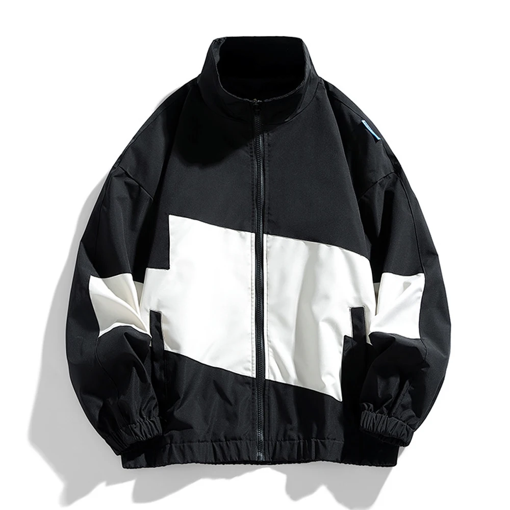 Spring Autumn Men's Bomber Jackets Fashion Men Multi Pocket Streetwear Zipper Coats Men Windbreaker Baseball Uniform Jackets