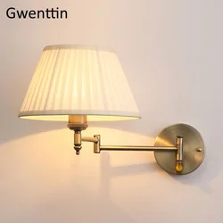European and American Home Decoration Flexible Wall Lamp for Living Room Bedside Mirror Light Wall Sconces Led Lighting Fixtures