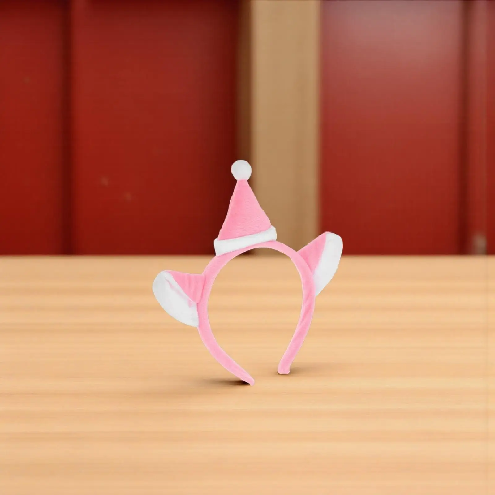 

Cat Ears Headband Christmas Hat Animal Design Holiday Party Hair Accessory for Adults Women Cosplay Festive Use