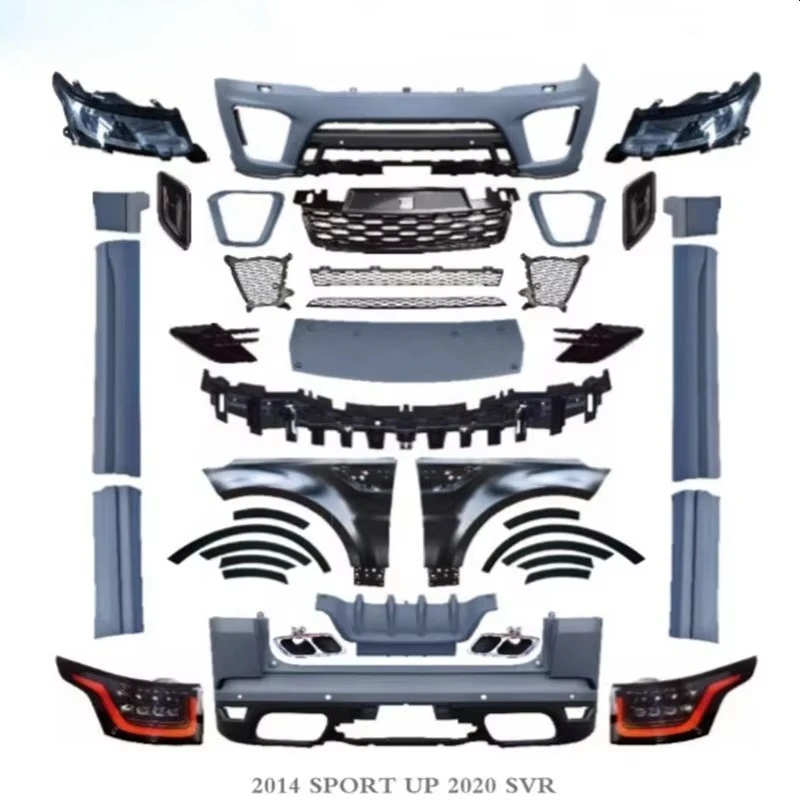 Front Rear Bumper Kit L494 2018-2022 Facelift SVR OE Bodykit for  Range Rover Sport 2014-2017 Upgrade Body Parts