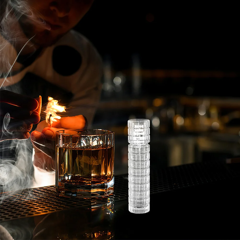 

2Pcs Bar Bitters Spray Bottle Crystal Glass Refillable Cocktail Sprayer Absinthe Glass Bottle Bar Oil Sprayer Oil Sprayers