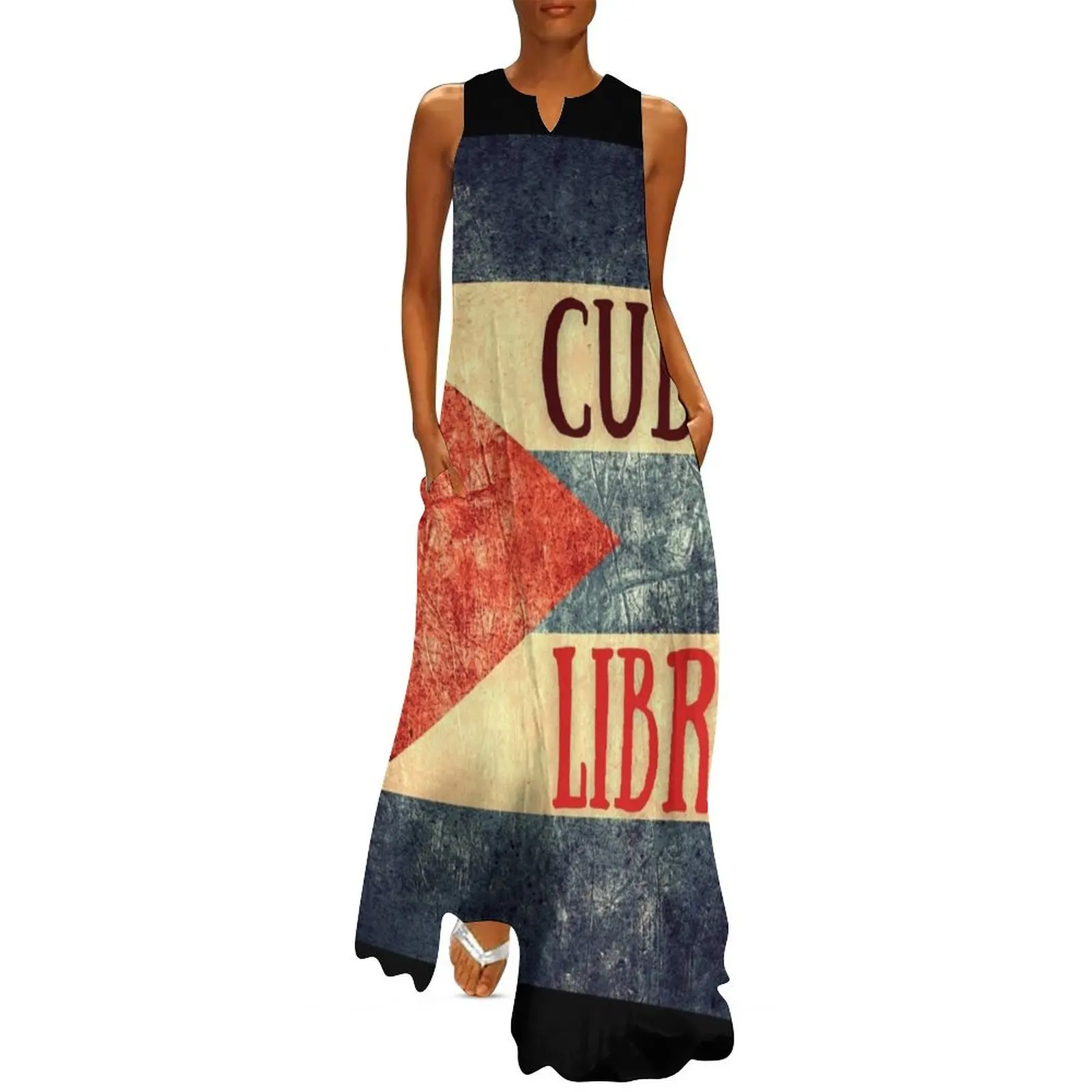 

Cuba Libre Long Dress long sleeve dresses festival outfit women dresses with long sleeves Dress