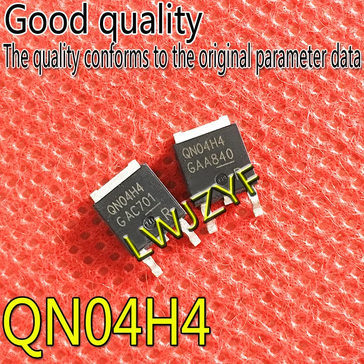 MOSFET QN04H4 TO-252, 40V, 90A, envío rápido, 10 unidades