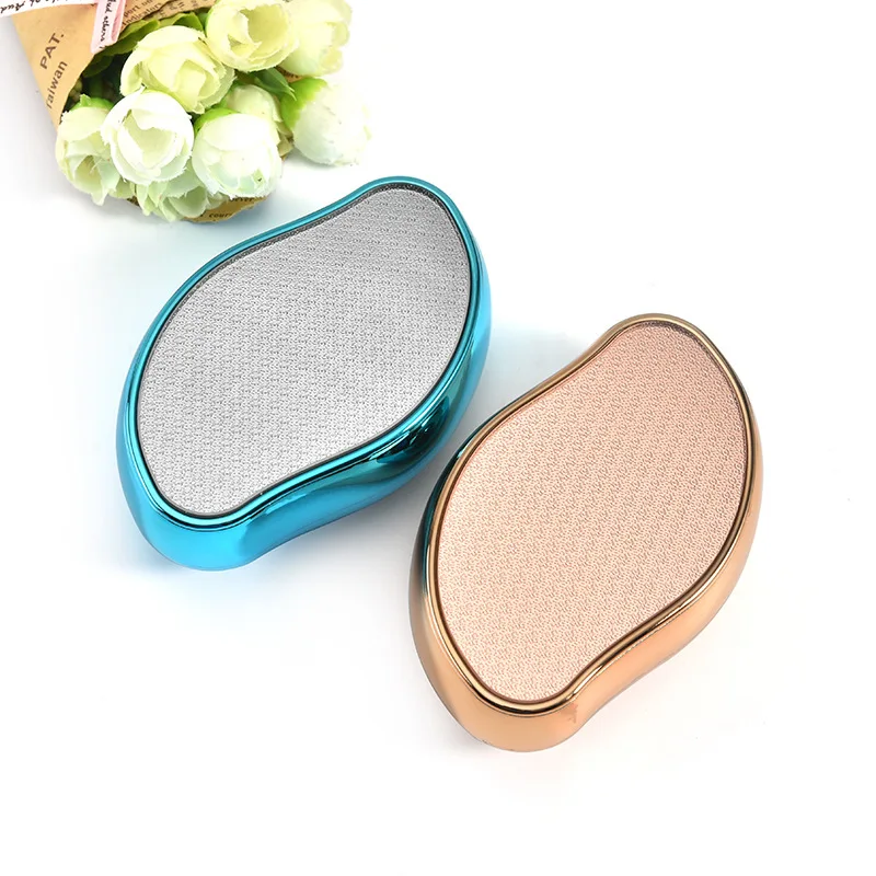 

Two-color foot grinder foot plate