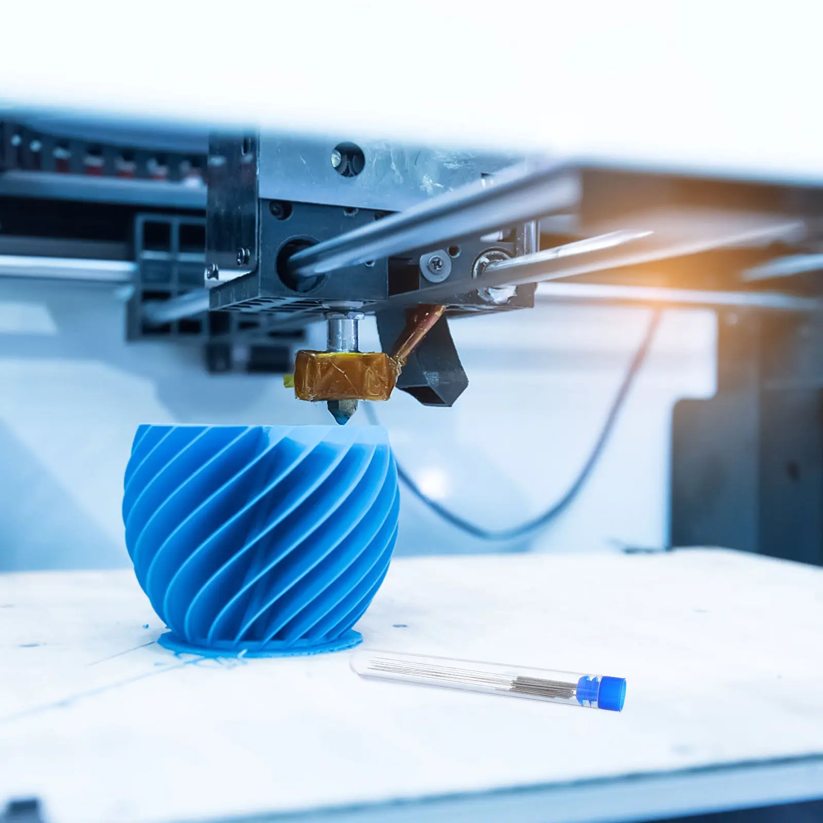 

20Pcs Stainless Steel 3D Printer Nozzle Cleaning Needles Precision Metal Tools for Universal 3D Printing Accessories Maintenance