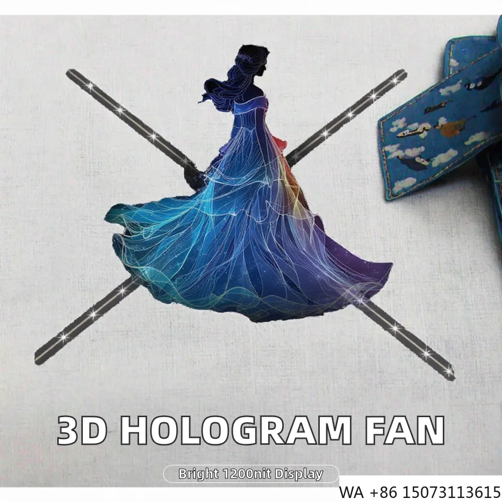 屋内3Dホログラムプロジェクター - ショーケース用ホログラフィック広告機器