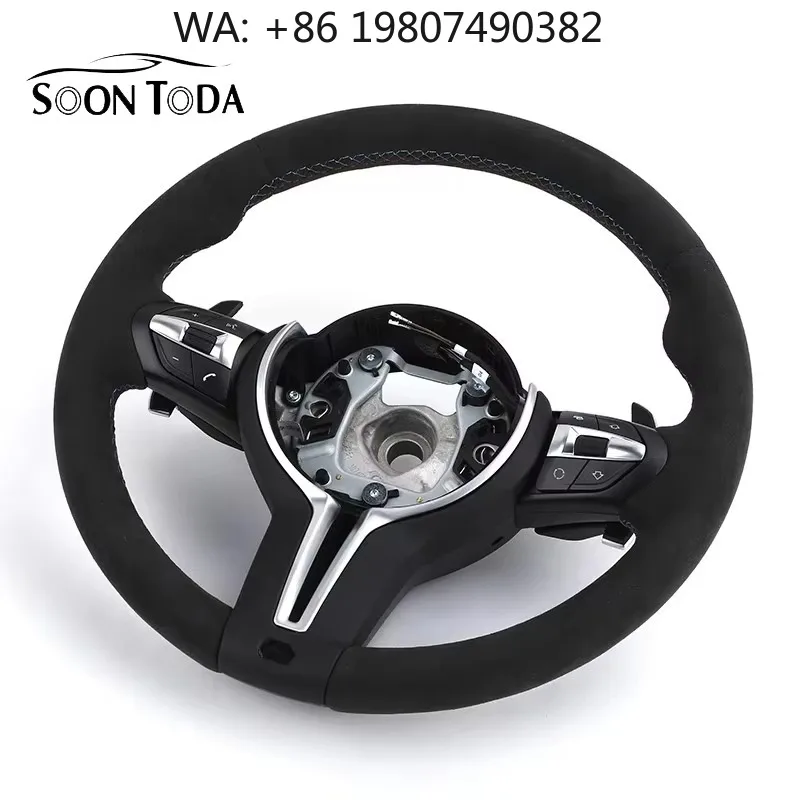 

Classic Mixed Material Sport Steering Wheel Fit F10 F20 M1 F21 M3 F30 M2 F35 F87 M4 F80 F36 E70 E71 M5 E90 E91 X1 X3 X5