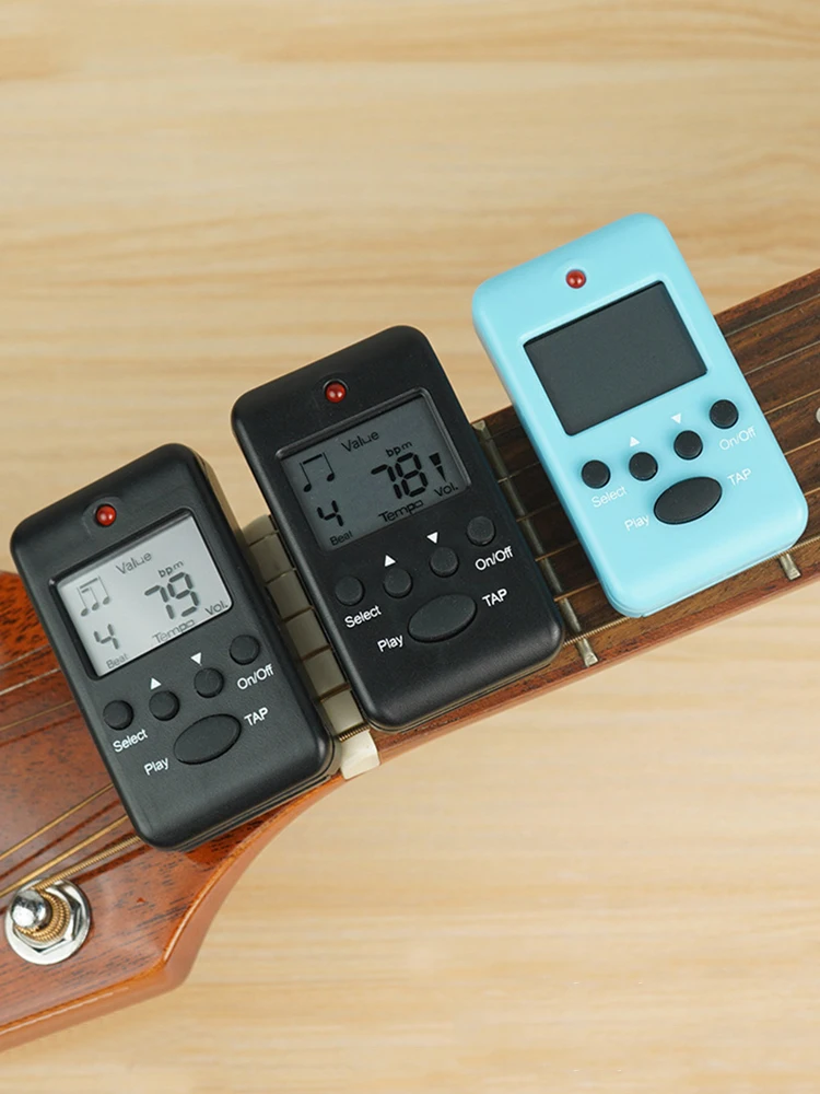 Electronic Metronome Clip on Tempo Metronome Portable Mini Metronome Loud Sound Digital Metronome Violin Accessories