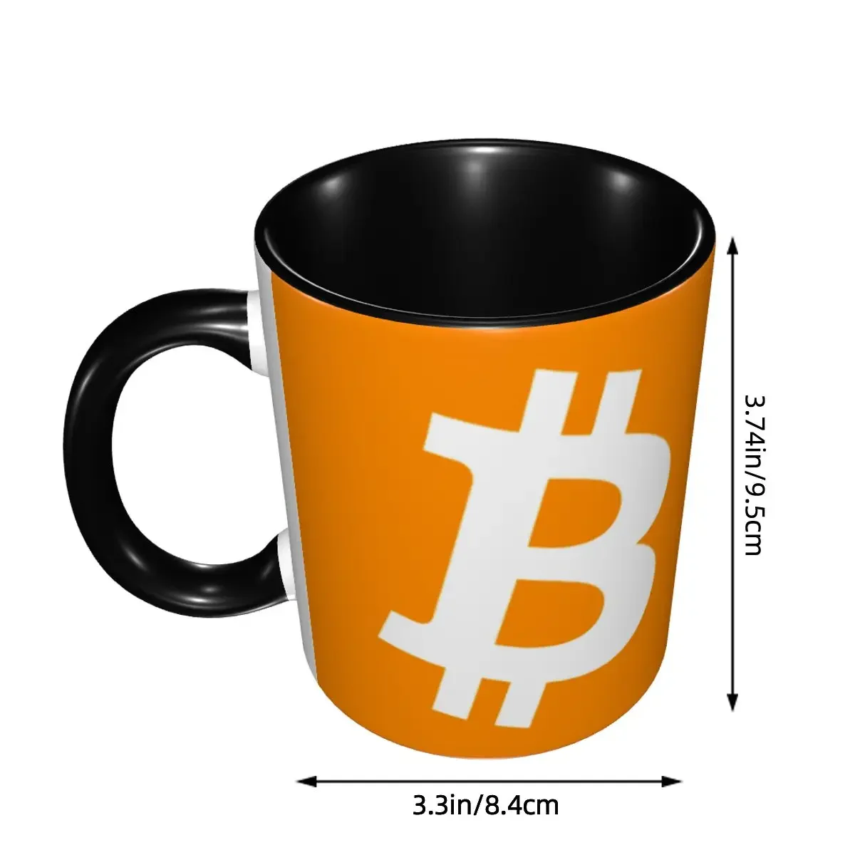 Cryptocurrency Bitcoin Mugs Personalized Crypto Btc Coffee Ceramic Mug Cup Creative Present
