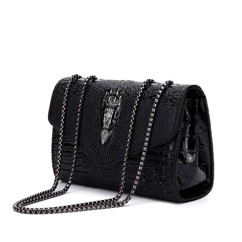 Handbag Small Shoulder Crossbody Bags for Woman Korean New 2024 Fashion Clutch Brand Handbags Women Bag Crocodile Messenger Bags