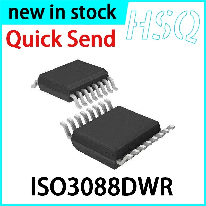 1PCS ISO3088DWR Screen Printing ISO3088 Patch SOP-16 Digital Isolation Chip New on-hand