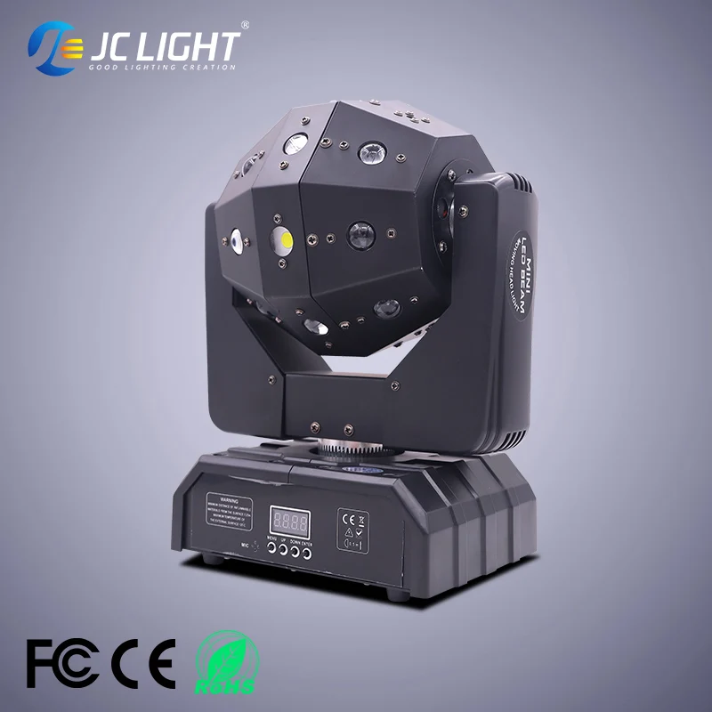 Professional dj equipment Super Hot Sale 16pcs*3w 3in1 Laser Strobe Dj Disco Moving Head Laser Lights