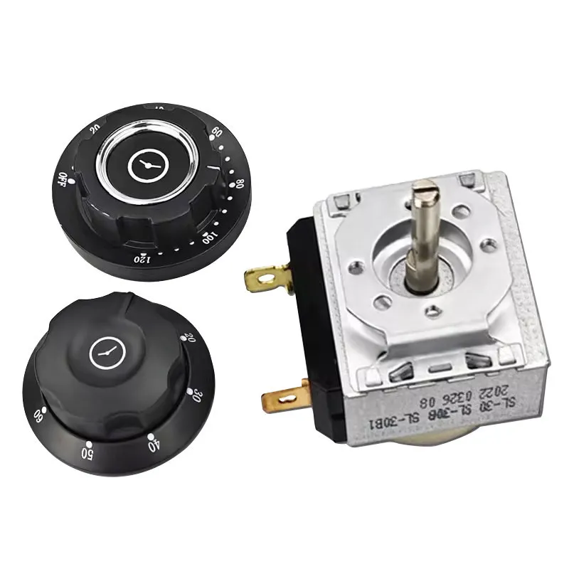 Steamer Electric Oven Disinfection Pressure Cooker Timer Bell Timer Steamer Switch 60/90/120 minutes