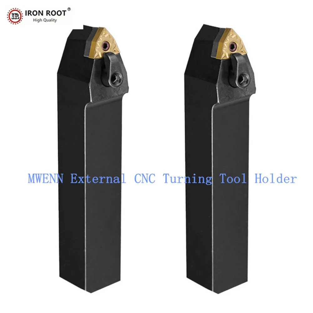 IRONR00T MWENN1616H08,MWENN2020K08,MWENN2525K08,MWENN3232P08, CNC Lathe Turning Tool External Turning Tool Holder WNMG080408