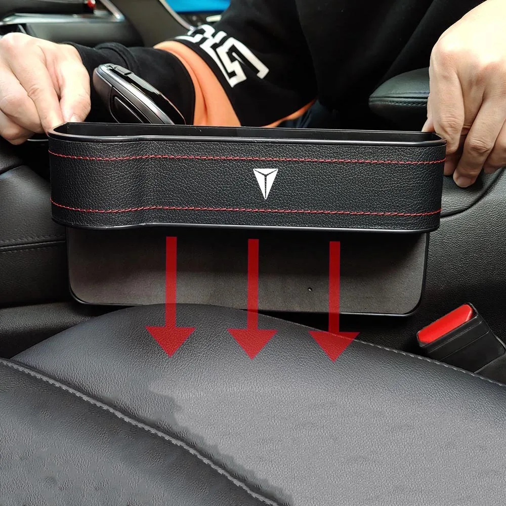 Car Seat Gap Filler Pockets Multifuntion Storage Organizer For Changan Deepal SL03 L07 Deepal S07 S7 2023 2024 Auto Accessories