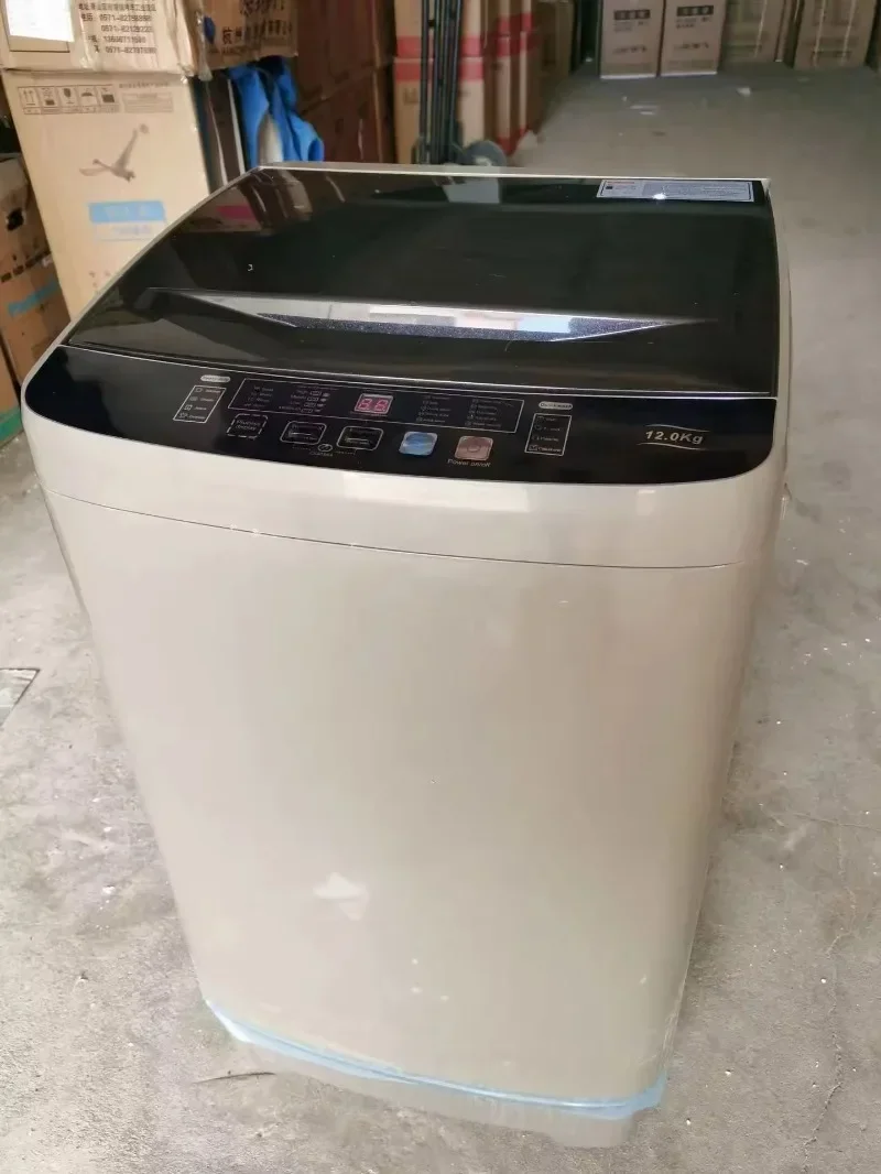 For 12kg top load fully automatic laundry clothes washing machine with dryer for home