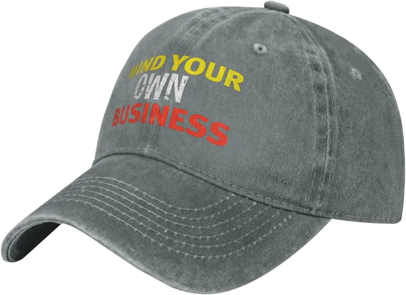 Бейсболка Mind Your Own Business, регулируемая хлопковая кепка в стиле Dad Hat, повседневная, низкопрофильная, унисекс