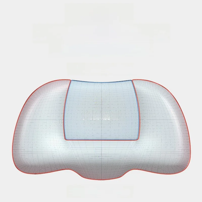 Memory Foam Neck Pillow Sleep Spinal Protection Pillow Slow Rebound Inner Core Pillow Soft Hard Dual Purpose Cotton Fabric