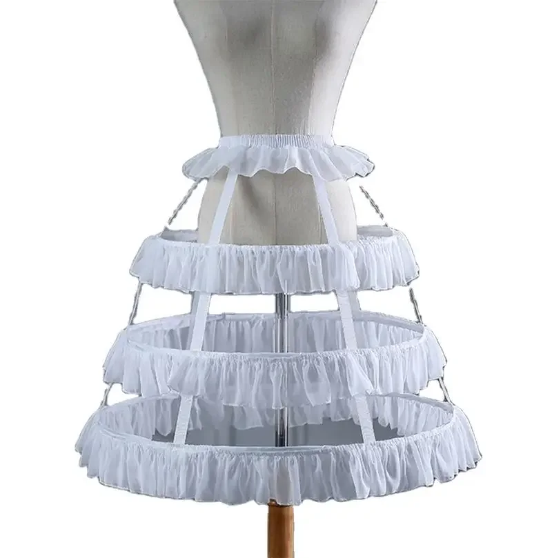 

Lolita Bustle Hollowed Out Violent Fishbone Petticoat Underskirtt Carmen Birdcage Petticoats