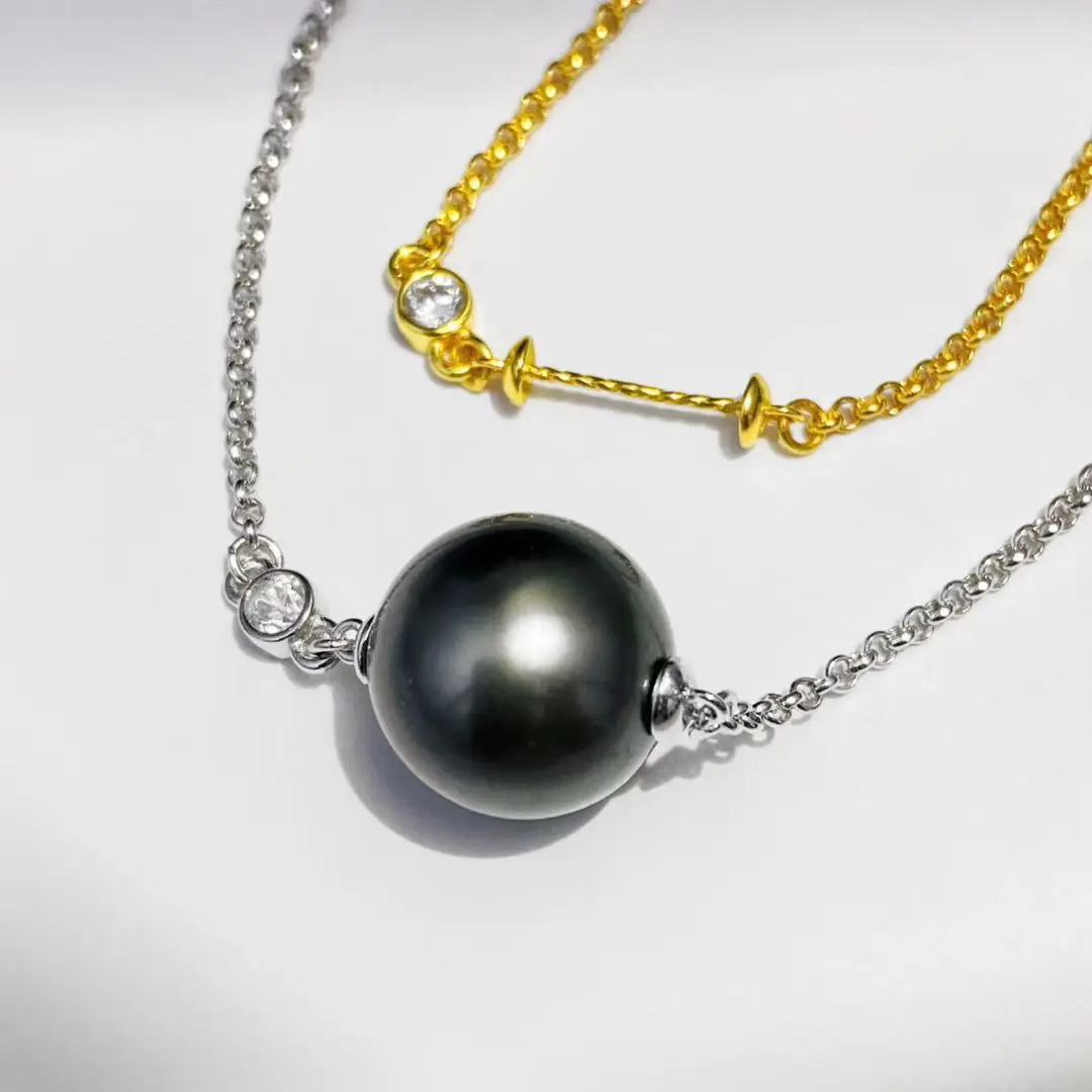 

S925 Sterling Silver Bracelet Mount Settings Finding Mountings Base Part Bangle for 8-12mm Pearls Stones Beads 5pcs/lot